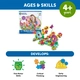 Learning Resources Конструктор с цветя, 117 броя  - 5