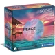 CLEMENTONI 500ч. Пъзел Релaксиращ Peace 